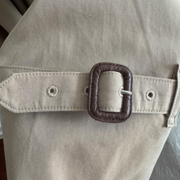 Men's BURBERRY Trench Coat with wool lining- Size 54 -Beige - Picture 15 of 16